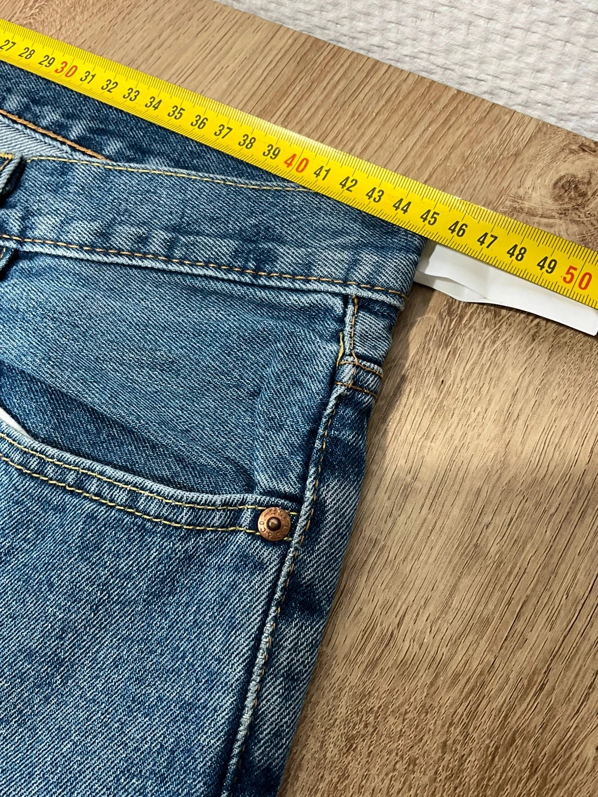Jean Levi’s Homme 550 Relaxed W36 L36 Vintage 100% Coton Bleu  Lvh 142 – photo 15